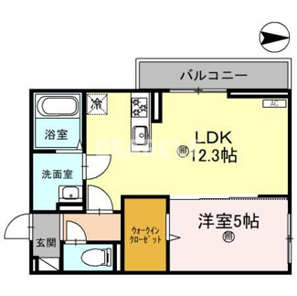 【間取り】 | メゾンクレール瀬田北