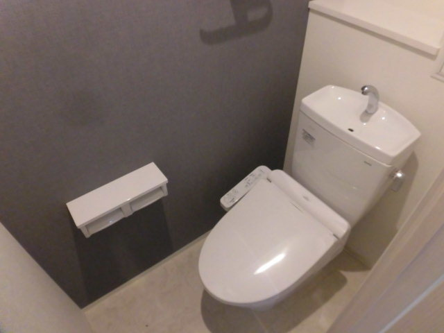 ウォシュレット機能付きのトイレです