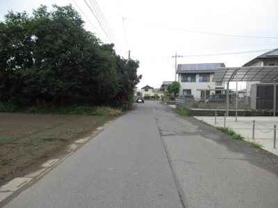 【前面道路含む現地写真】 | 熊谷市西別府 680万 土地