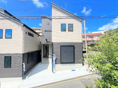 【外観】 | ◆◇戸塚町　新築戸建て　全2棟◇◆ | ◆一戸建てを中心とした街並みが整然と続き、周辺は高い建物が建っていないので、緑の
多い閑静な趣を感じる環境です。街並みや周辺環境も重要なポイントです！！