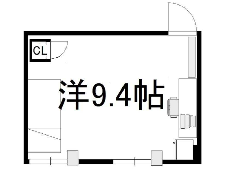 若竹荘の間取り|【代表的な間取です】