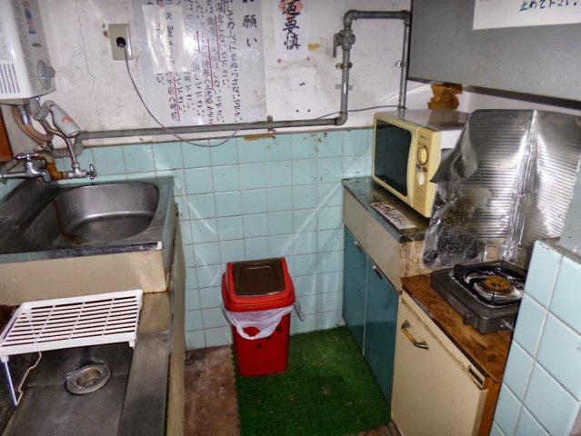 若竹荘のキッチン