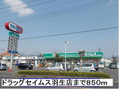 【周辺】 | ラディア | ドラッグセイムス羽生店まで850m