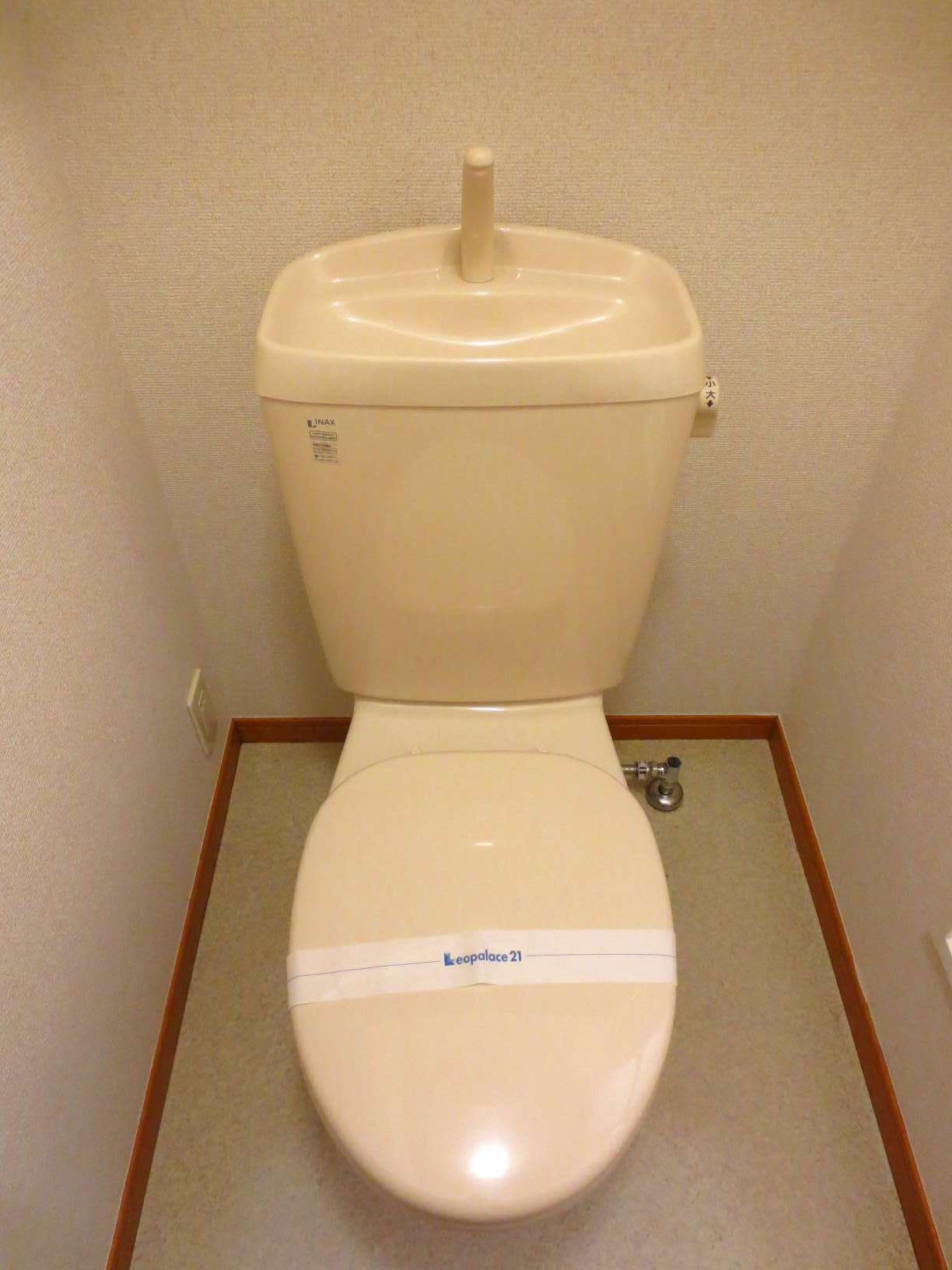 レオパレスグレースLedaのトイレ|画像9