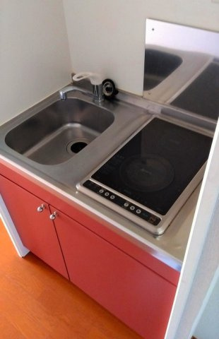 レオパレスサンクレール柏Cのキッチン