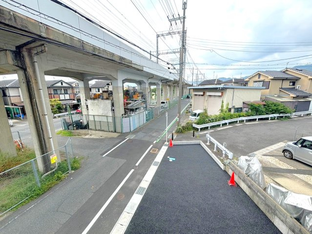 ＪＲ湖西線『唐崎』駅徒歩８分♪限定１区画☆角地のゆったり４ＬＤＫ！クレイドルガーデン大津市唐崎第７の展望|バルコニーからの眺望