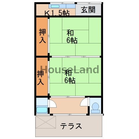 湊ハウスの間取り