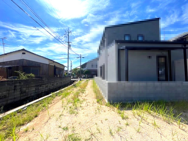 三町売土地の外観