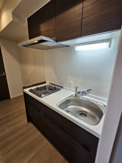 【キッチン】 | エアフォルク河原 | すっきりとしたシステムキッチンです