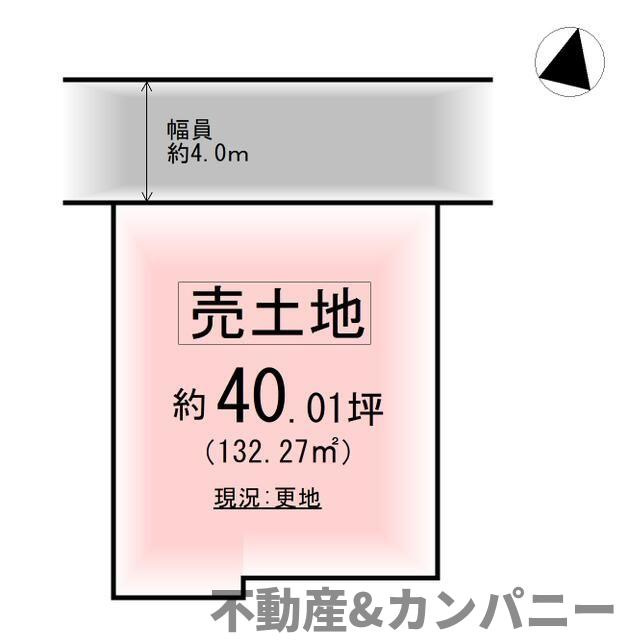 堀江町のオトチ　松山市堀江町売土地の土地図