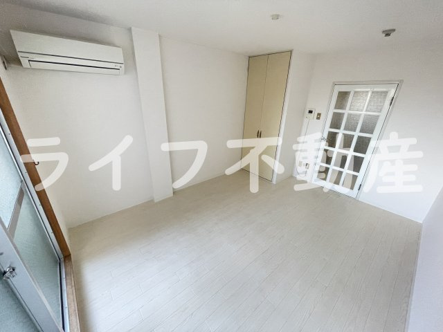 あかねハイツの寝室|ゆとりの広さです