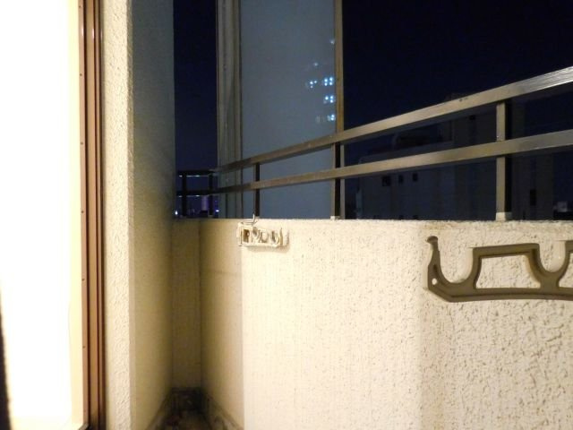第一吉田ビルのバルコニー