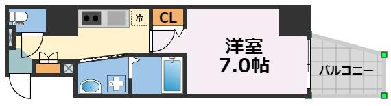 HORIZON UMEDA NORTHの間取り