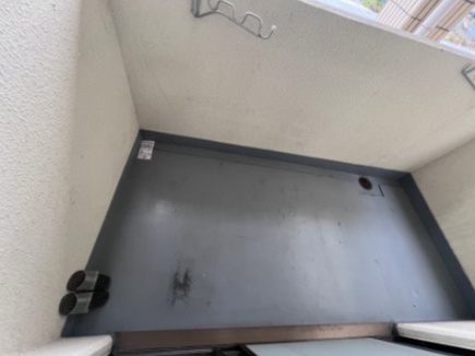 アルテメゾン弐番館のバルコニー