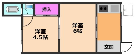 昭和台ハイツの間取り