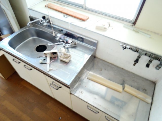 中谷借家2戸のキッチン