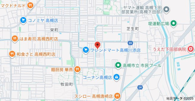 ドリームオアシスの地図