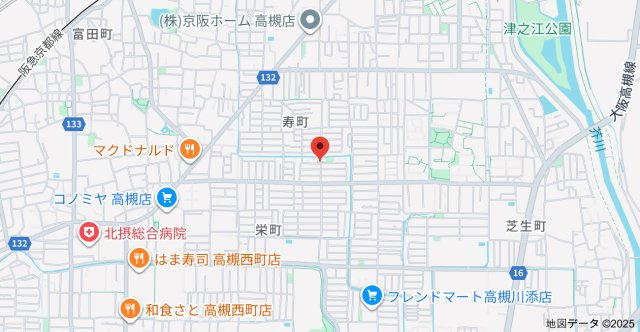 コトブキパークハイツの地図