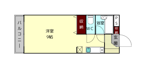 シャンテムーランの間取り
