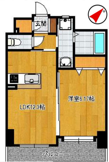 【間取り】 | SUNBEAM東比恵　プライスホームなら仲介手数料０円！