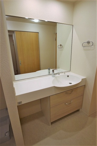 グリーンコートの洗面所