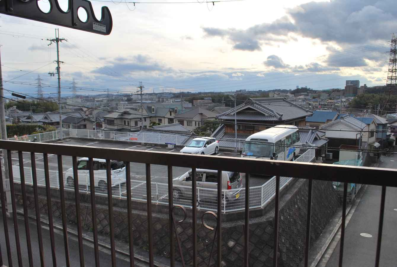 塚原3丁目　2戸1貸家のバルコニー