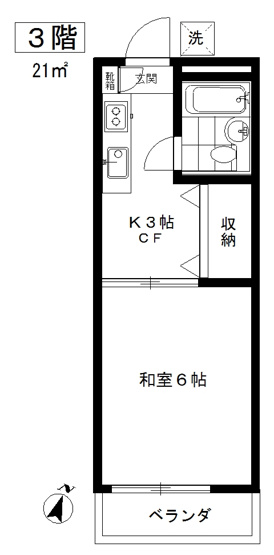 【間取り】 | ハイムすみれ
