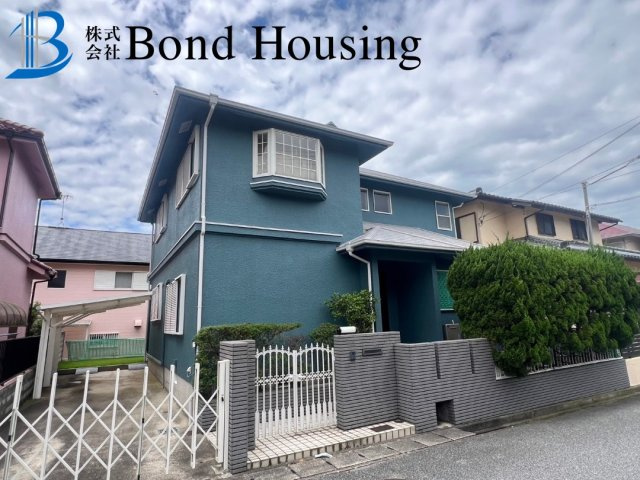 カーポート付き 土地54坪 西区天王山 中古戸建の外観パース