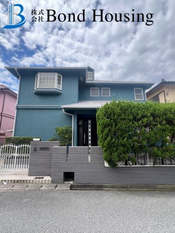 カーポート付き 土地54坪 西区天王山 中古戸建の外観パース