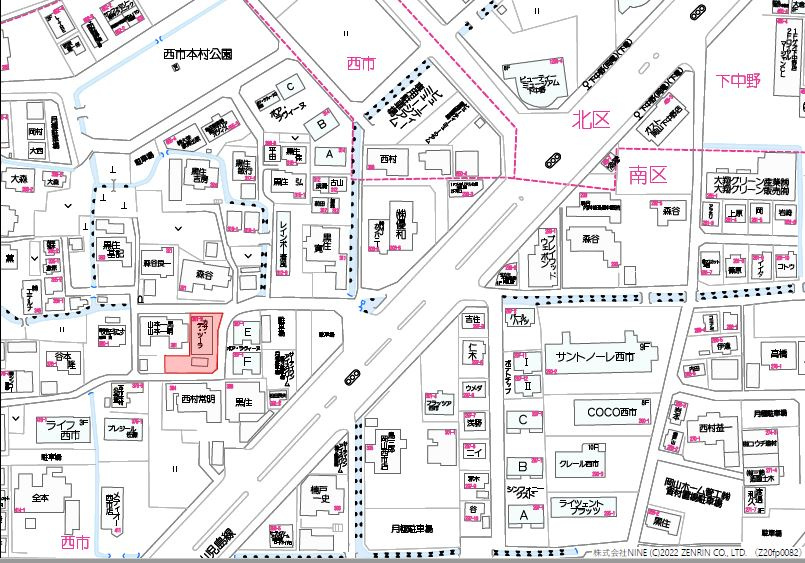 カサ・デ・ソーラの地図