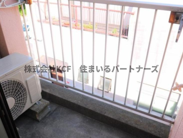 プレアール西町Ⅱのバルコニー|陽当たり良好なバルコニーです