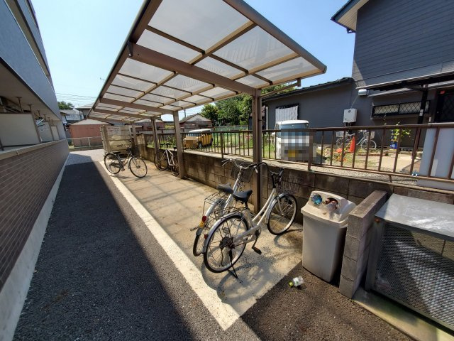 プランドールのその他共用部分|駐輪場です