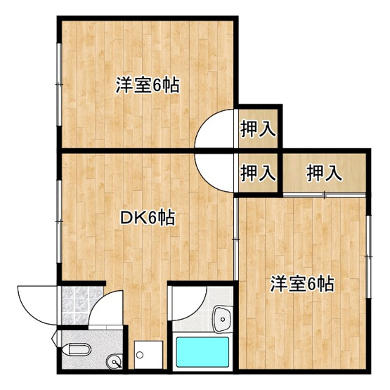 【間取り】 | スパイラル小瀬１