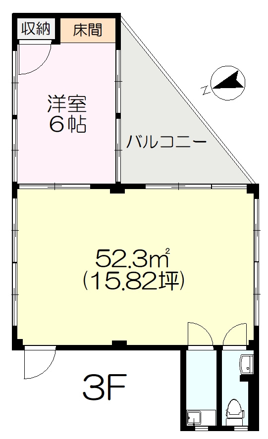 県南ビルの間取り