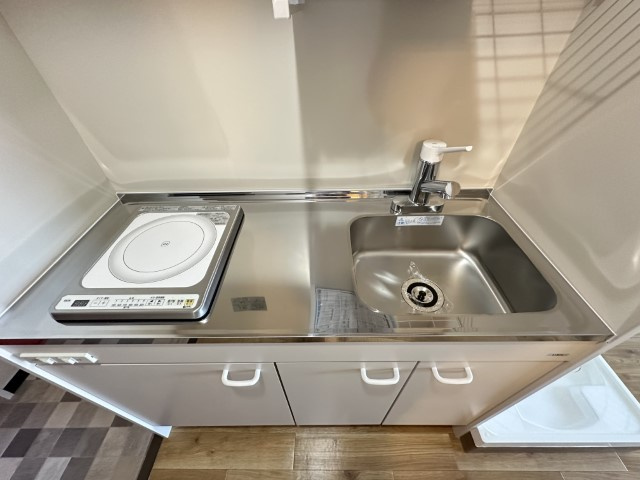 アルファクリオコートのキッチン|IHコンロ付き