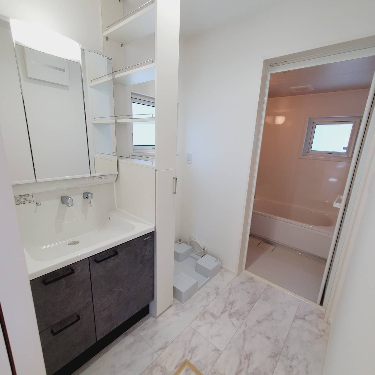 小中野3丁目平屋【LALA SELECT】の独立洗面台