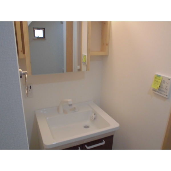 アースクエイク上条A棟の洗面所