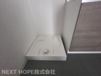 【洗面所】 | 立花グリーンハイツ弐号棟 | 洗面台横には室内洗濯機置き場もございます♪