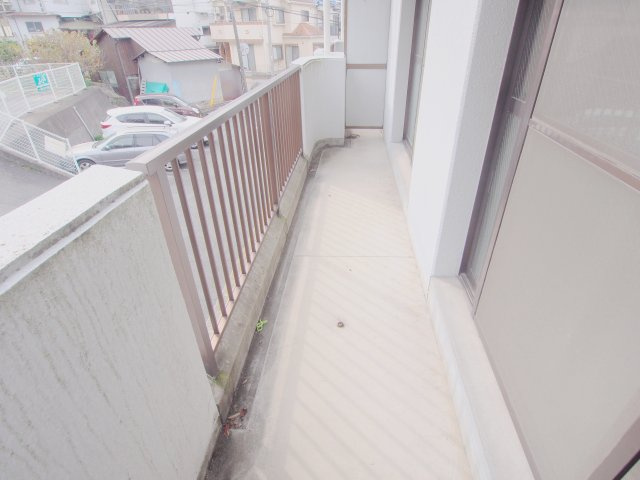 広島市安芸区矢野東７丁目の賃貸マンションのバルコニー