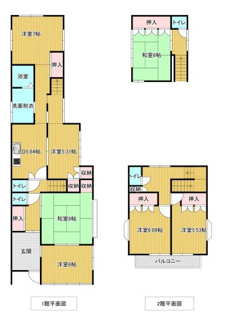【間取り】 | Tハウス府中中前住宅