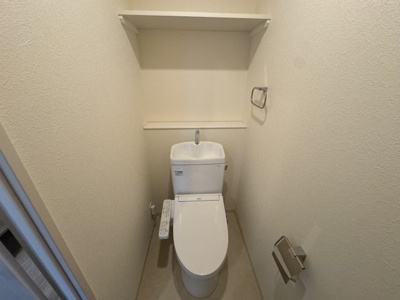 【トイレ】 | Ｖｉｌｌａ　Ｍｕｓｉｃａ西宮北口 | 落ち着いたトイレです