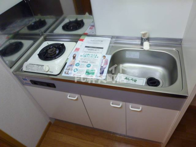 【キッチン】 | サーナギマンション | きれいなキッチンです