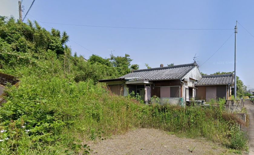 都城市志比田町の売地の外観