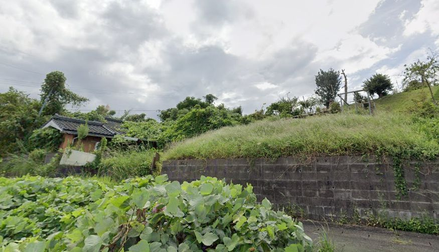 都城市志比田町の売地の外観