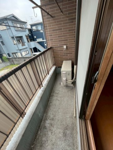 城南ビルのバルコニー