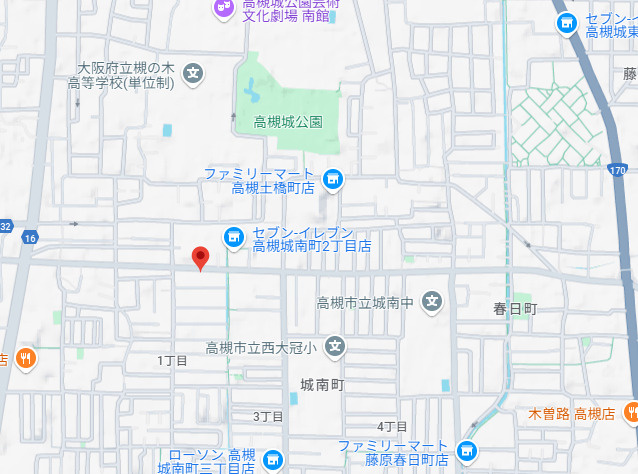 城南ビルの地図