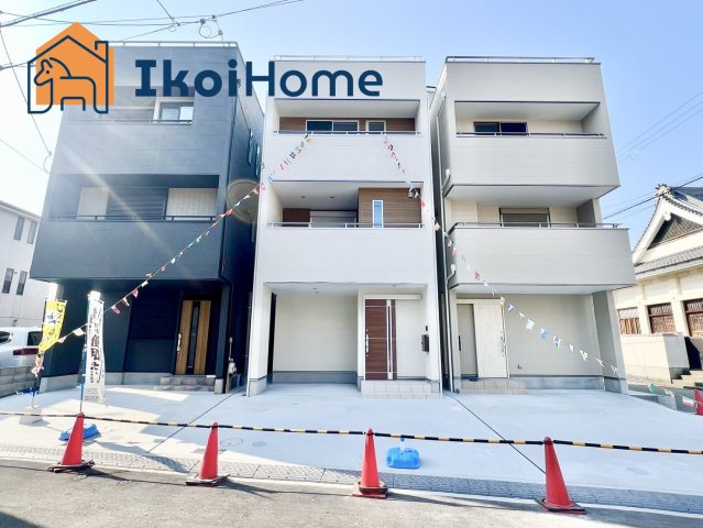 明石市材木町　新築一戸建　B号棟の駐車場|●年中無休：当日予約可●西区、垂水区、明石市初。弊社は契約前に新築戸建の住宅診断を無料で行っています