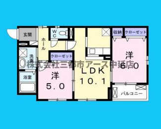 【間取り】 | ＹＫ　ハイム | ＹＫ　ハイム