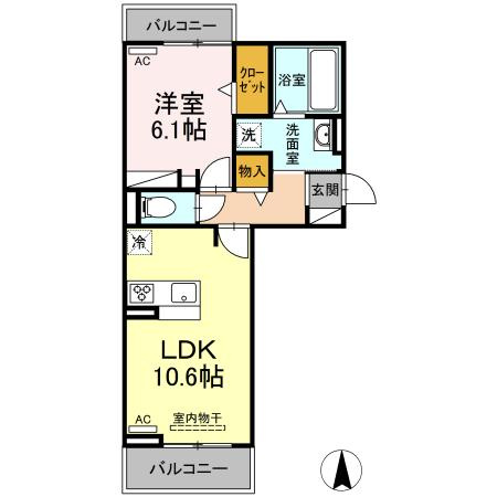 アヴァンの間取り