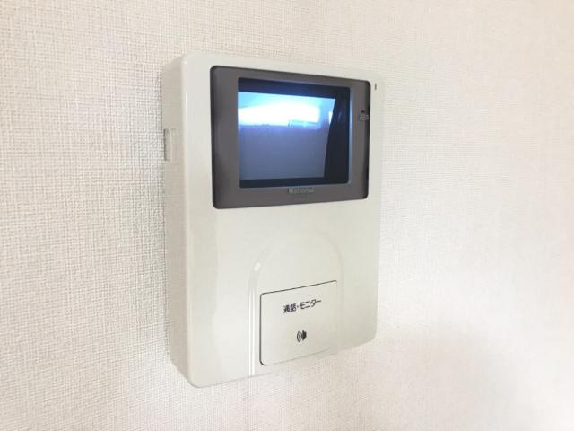 ソレイユⅡ番館のセキュリティ|カメラ付インターホン（イメージ）
